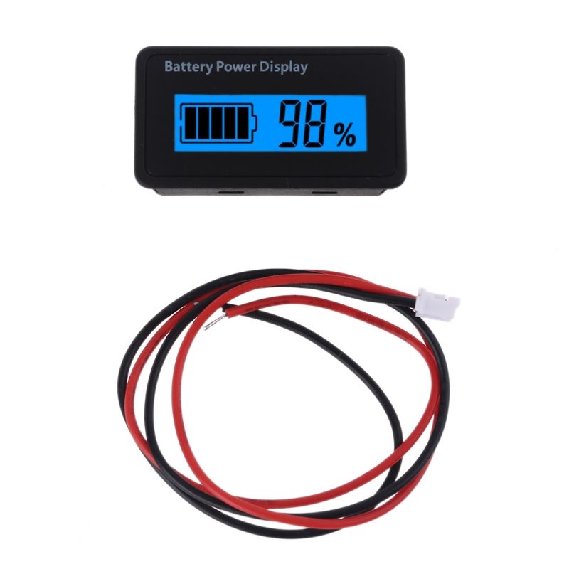DC 12V 24V 48V Digital Battery Capacity Tester Universal
