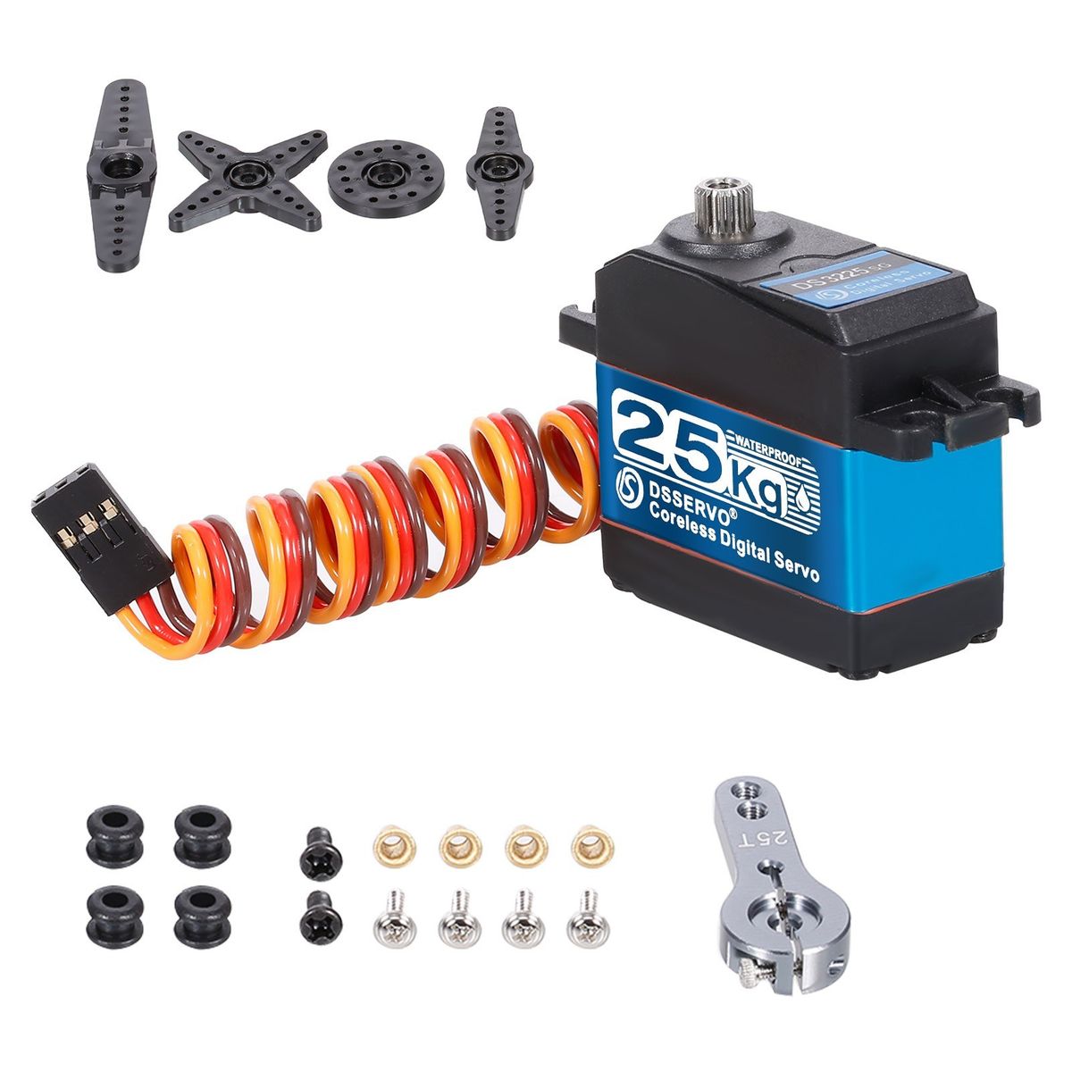 DSSERVO DS3225 25KG Digital Servo Stainless Steel Gear High