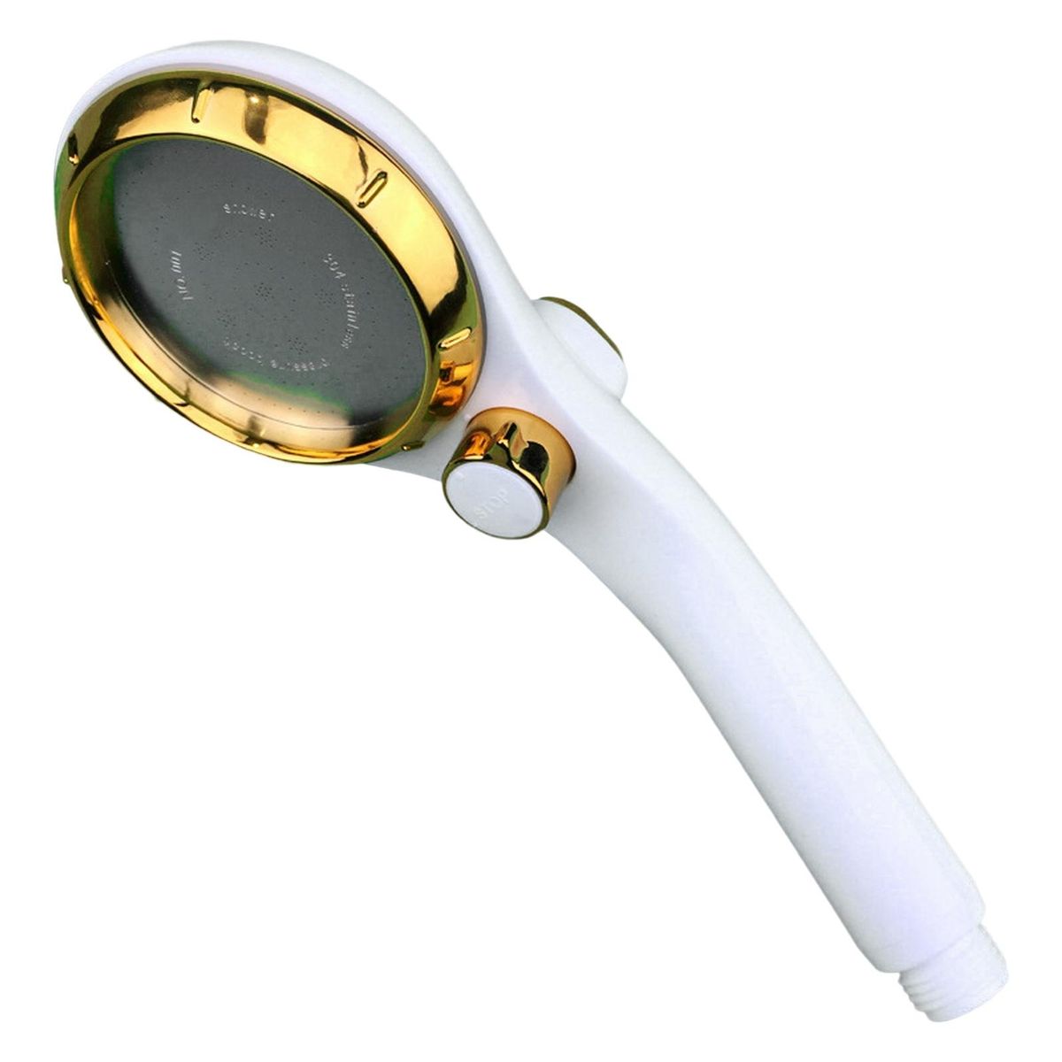 Shower Spray Evenly Water Outlets Spray Head Golden