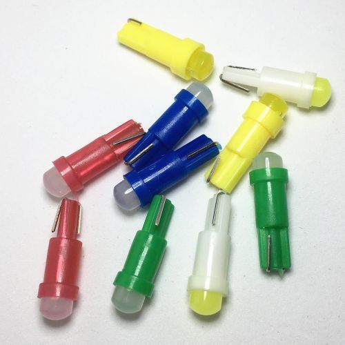 10pcs Car Interior T5 Dashboard Gauge Lamp