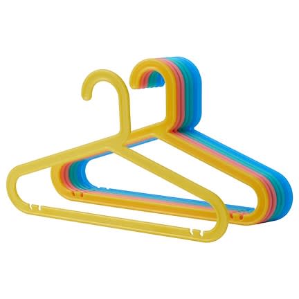 Bagis Children's Coat-Hanger 8-Pack - Mixed- Colors