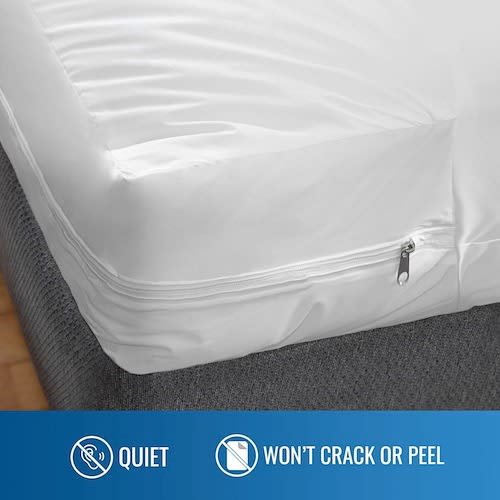 DMI - Mattress Protector & Cover - Encased Zippered Fit - Full - 4.5x6 Feet