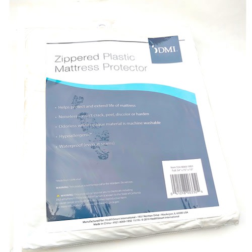 DMI - Mattress Protector & Cover - Encased Zippered Fit - Full - 4.5x6 Feet