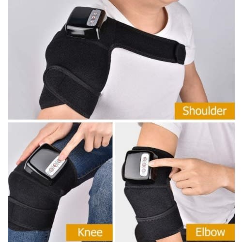 3in1 Rechargeable Heating Knee Massager for  Joint Brace Support
