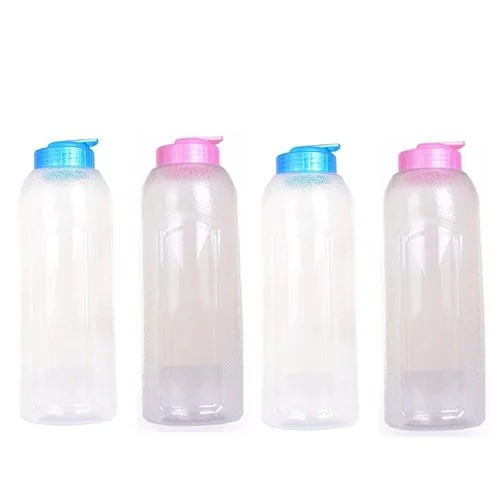 Transparent Water Bottle Set Of 4 - 650ml