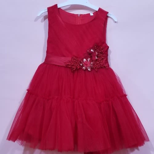 Children Dress - Red