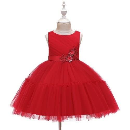 Children Dress - Red