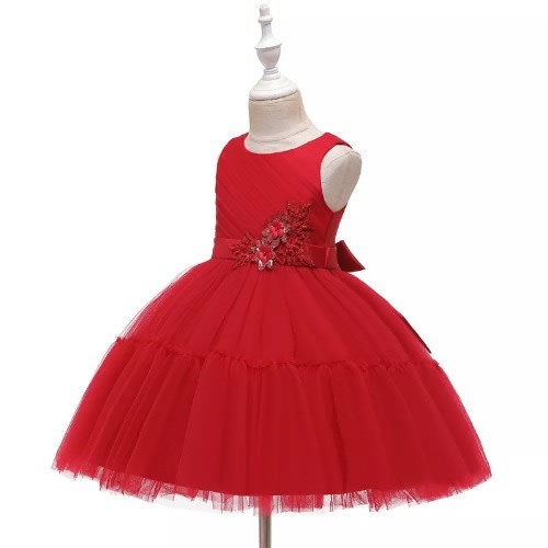 Children Dress - Red