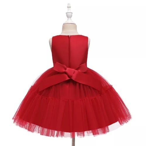 Children Dress - Red