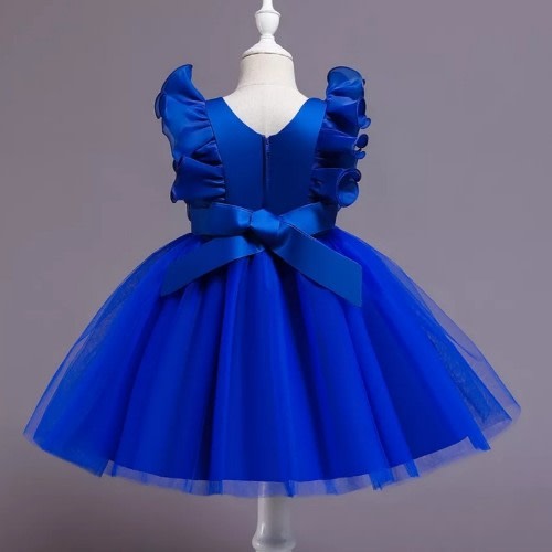 Children Stylish Dress-  Blue