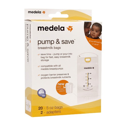 Pump And Save Breastmilk  Bags -  20Bags