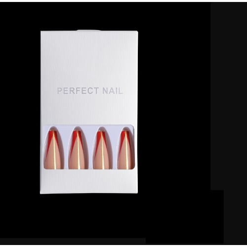 Ballet Coffin Full Cover Long Press On Nail - Sm14210617  - 24 Pieces