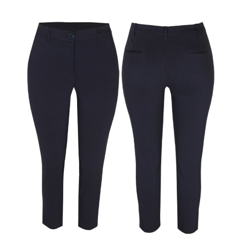 Womens Navy Pants Trouser