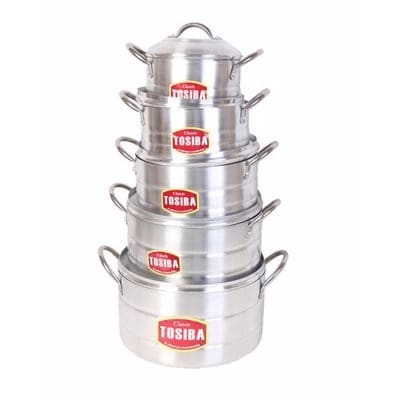Tosiba Cooking Pots - 5 Piece Set
