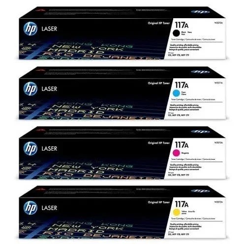 Laserjet Toner Cartridge- Black - Cyan - Magenta & Yellow - 117a