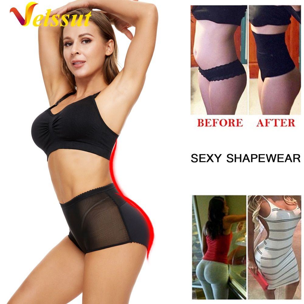 Velssut Padded Hip Enhancer Butt Lifter Control  Sexy  Control  Underwear Lingerie Shapewear