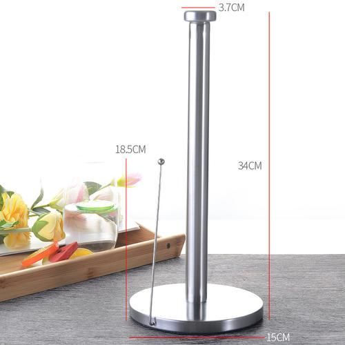Paper Towel Holder Stainless Steel Standing Paper Towel Organizer Roll Dispenser For Kitchen Countertop Home Accessories