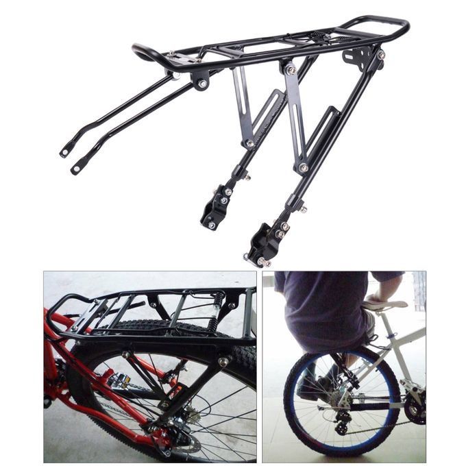 Bicycl Rear Rack BIke Carrier Luggage Tailstock Mountain Bike Cargo