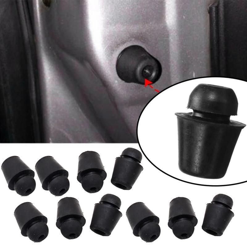 10Pcs Car Door Shock Absorbing Gasket Rubber Pads for Toyota Prado 120 1 Altezza Gita Avalon X3 X4 Chr C-HR CAMRY