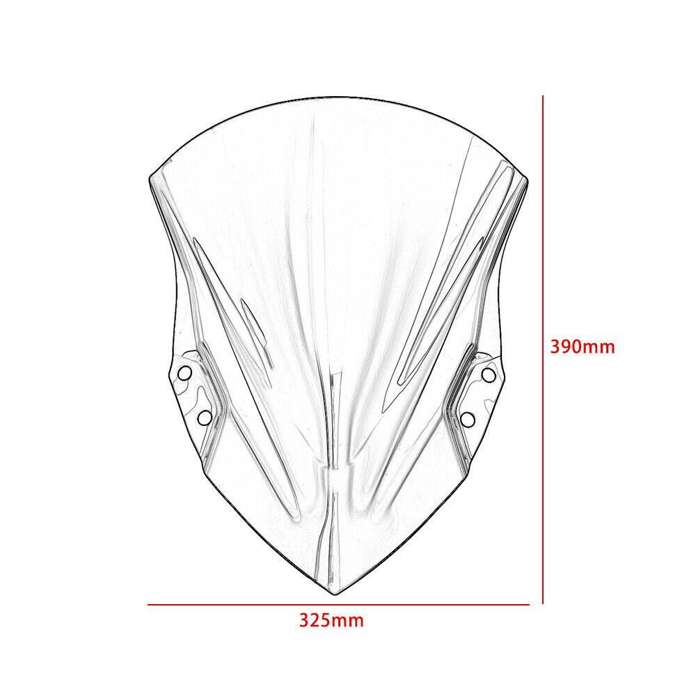 Motorcycle Windshield Protector for Kawasaki Ninja 400 250