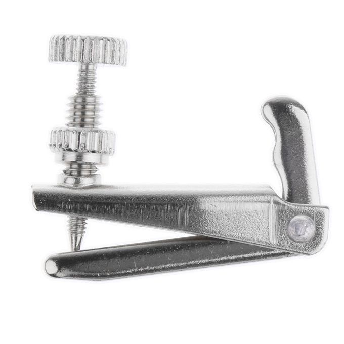 1x Metal Violin Fine Tuner For 4/4 4/3 1/2 Scale Violin Fiddle Large