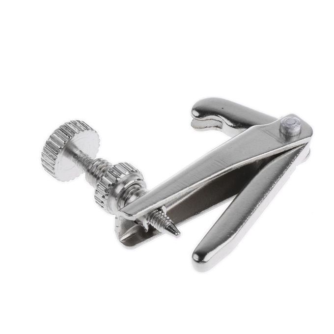1x Metal Violin Fine Tuner For 4/4 4/3 1/2 Scale Violin Fiddle Large