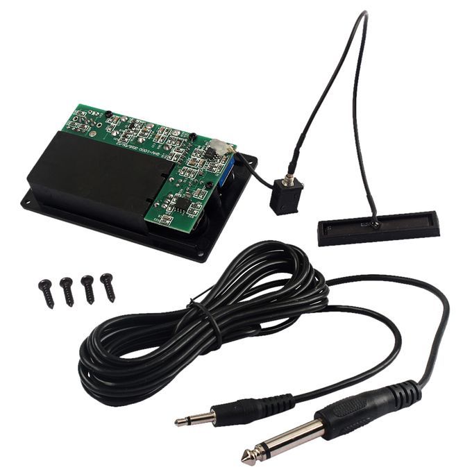 1 Set Metal Electronic Violin EQ Preamp Pickup Piezo Electric Violin