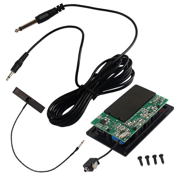 1 Set Metal Electronic Violin EQ Preamp Pickup Piezo Electric Violin