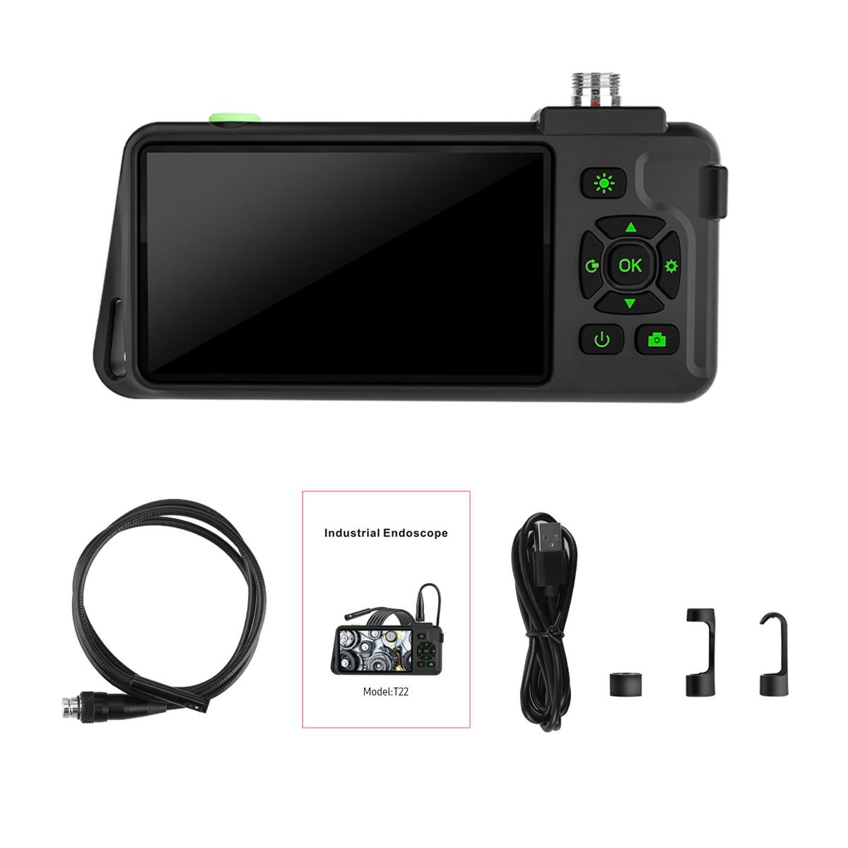 Industrial Endoscope With 4.5-inch IPS Color Display 1080P
