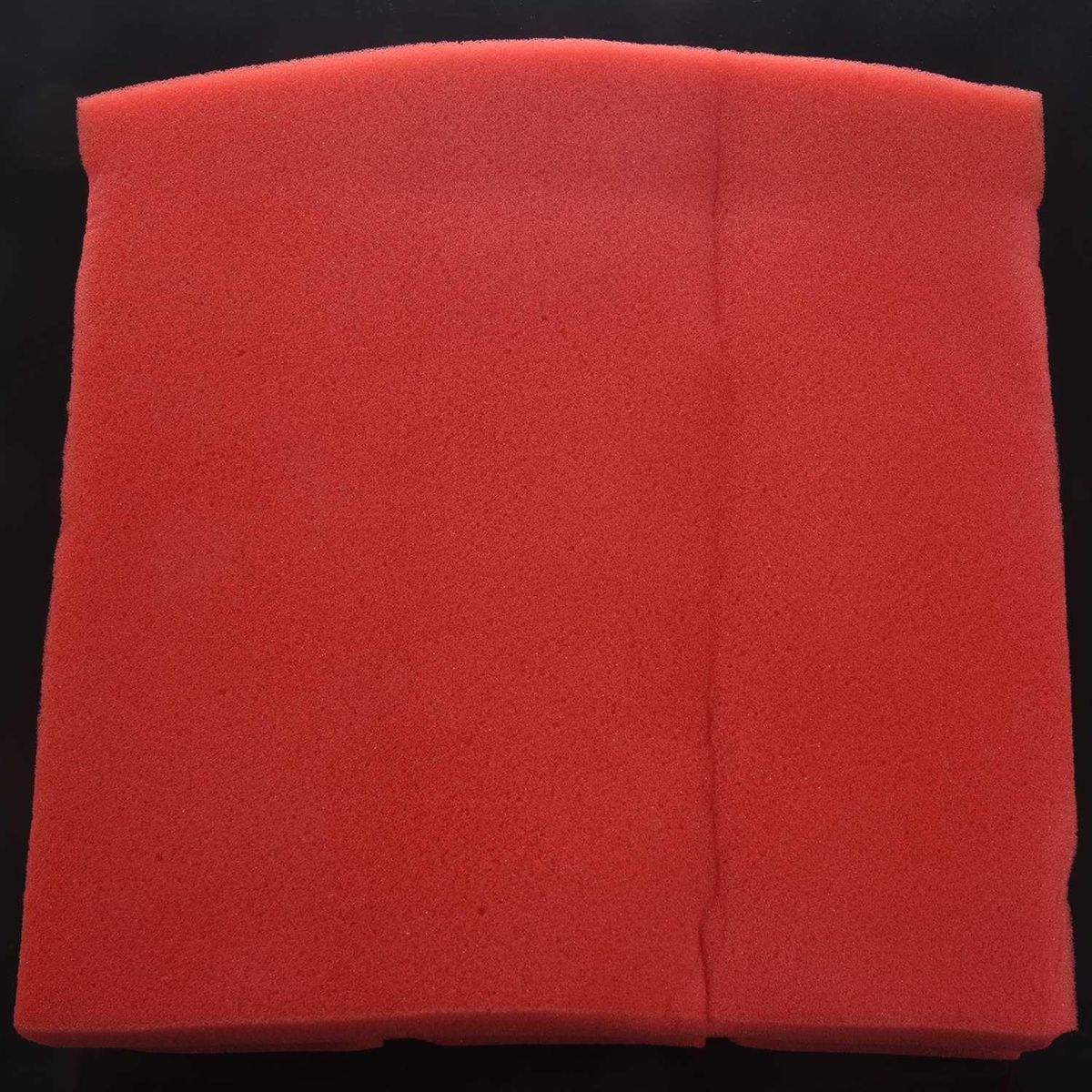25X25X5cm Wallpaper Sticker Practical Acoustic Foam Panel Sound Stop Absorption Sponge Studio Ktv Living Room Bar Soundproof Solid Sponge 3D Wall Sticker (Red)