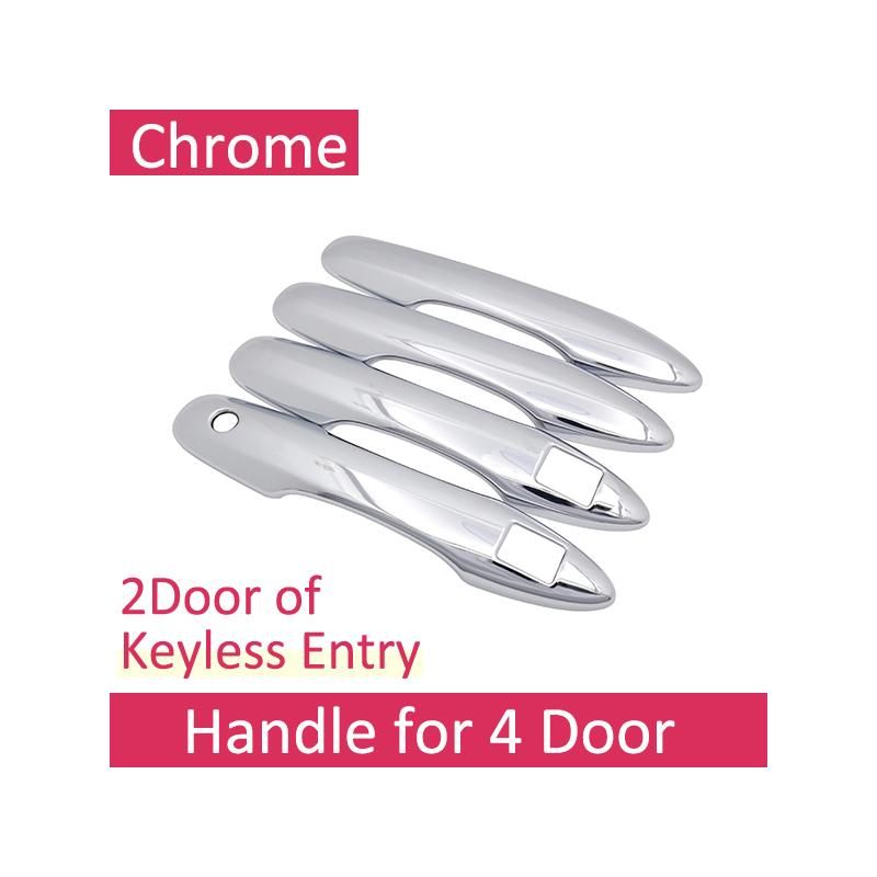 Chrome Handles Cover Trim for Toyota Corolla Auris E210 2019 2020 2021 Car Accessories Stickers Auto Styling Handle 210