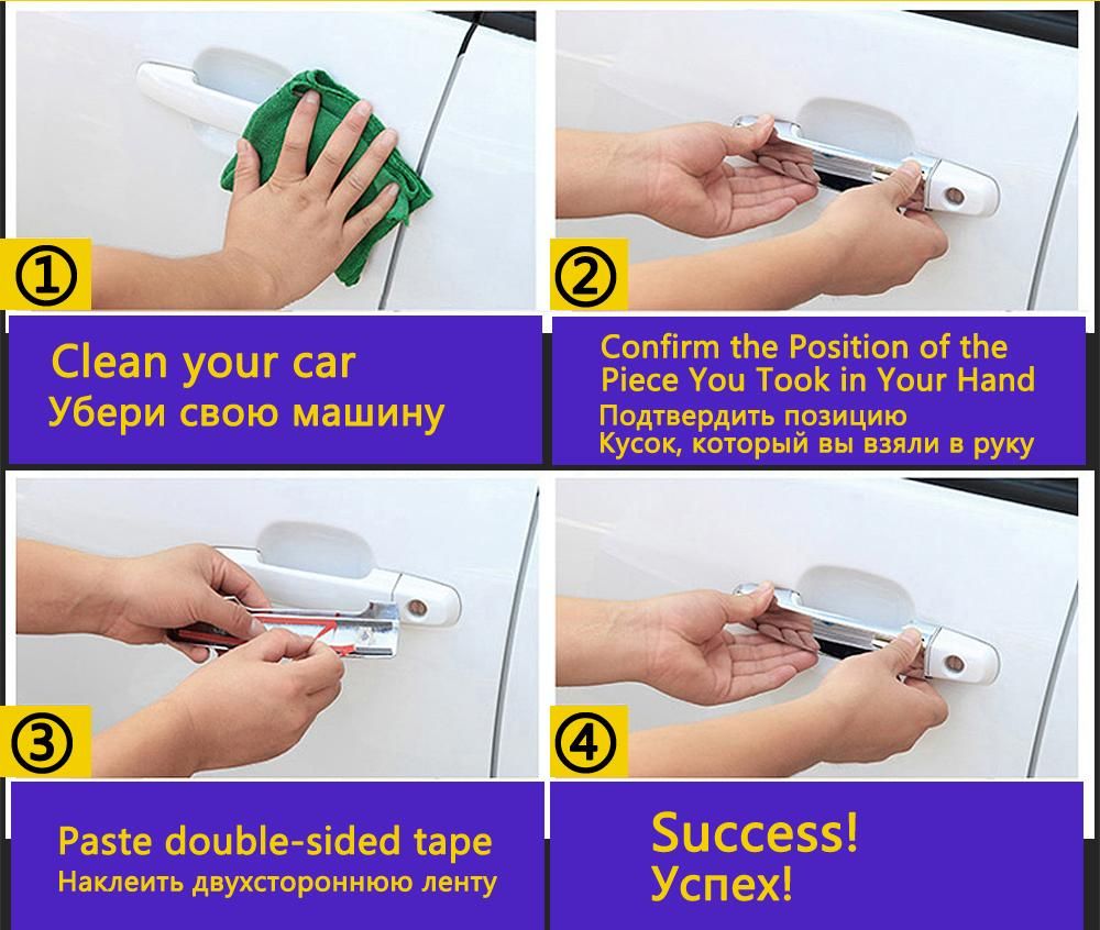 Chrome Handles Cover Trim for Toyota Corolla Auris E210 2019 2020 2021 Car Accessories Stickers Auto Styling Handle 210