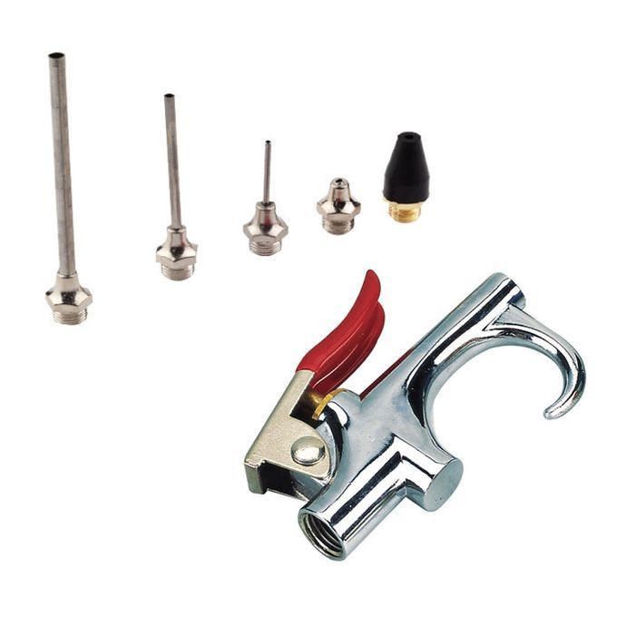 Air Blow Gun Kit Air Compressor Nozzle Tip  Inflation Blower Air