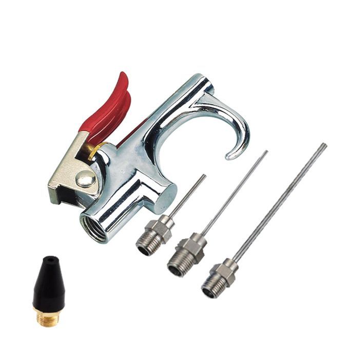Air Blow Gun Kit Air Compressor Nozzle Tip  Inflation Blower Air
