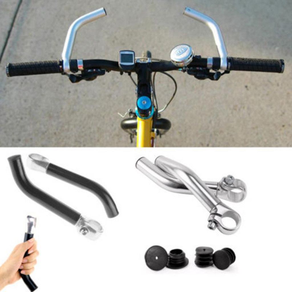 1pair Bicycle Rest Shofar Handlebar Clip On Aero Bar Bar