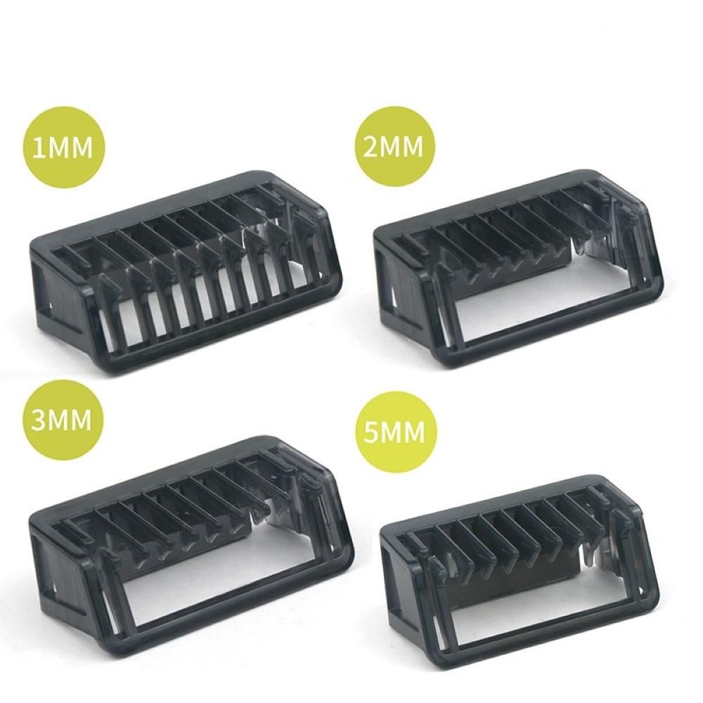 Trimmer Clipper Body Skin For P-hilips Norelco OneBlade Comb 1 2 3 5 Mm-4pc
