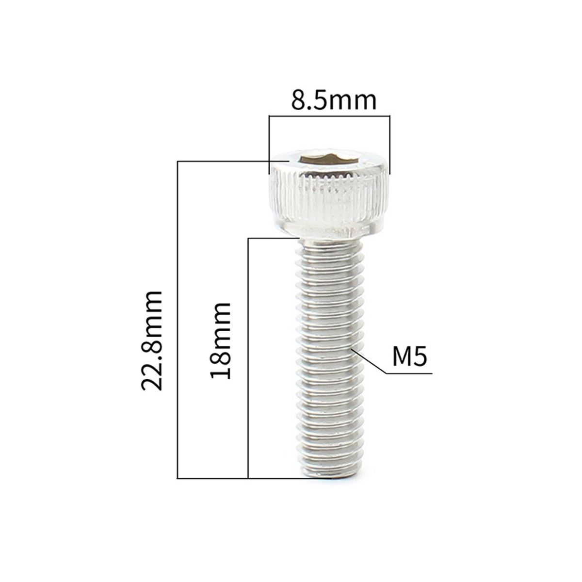 6x High Strength  Stem Screws M5x18mm Bolts Repair