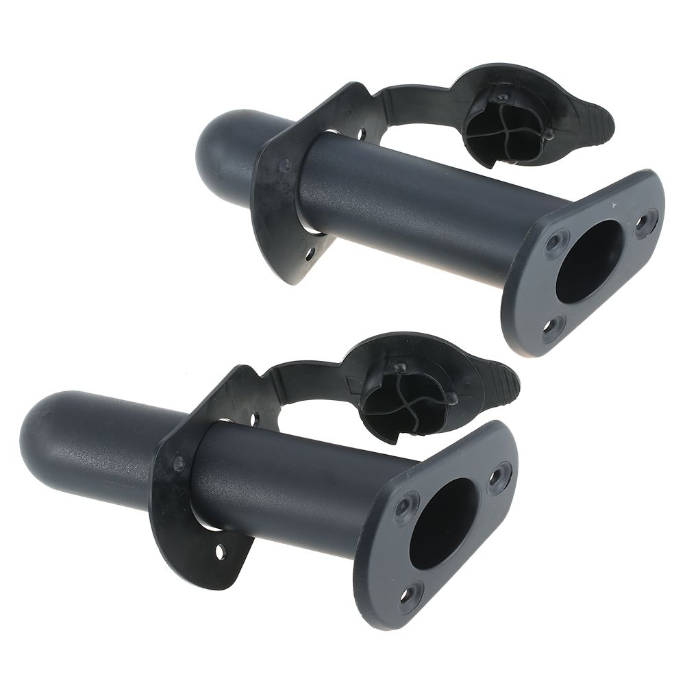 2 PCS Flush Mount Fishing Boat Rod Holder Bracket With Cap