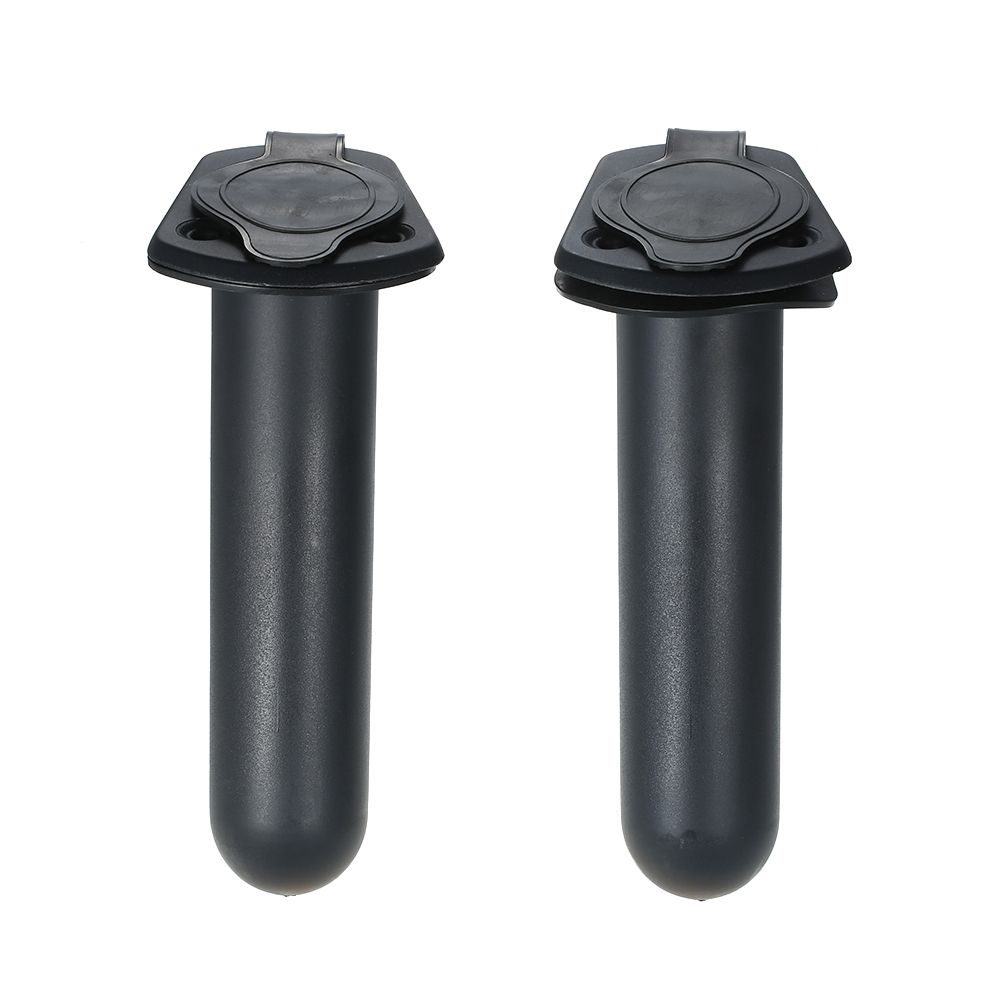 2 PCS Flush Mount Fishing Boat Rod Holder Bracket With Cap
