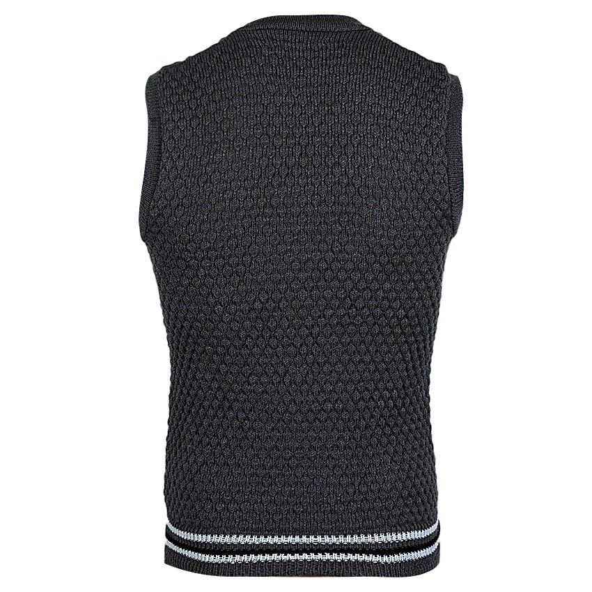 V Neck Sleevelees Sweater
