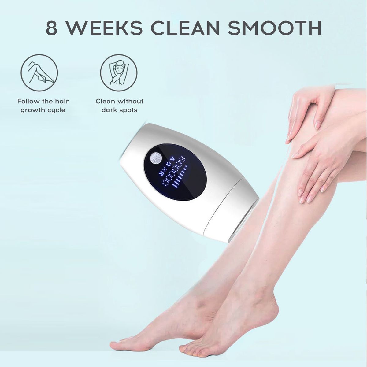 Portable Home Handheld Hair Removal Device Intense Pulsed