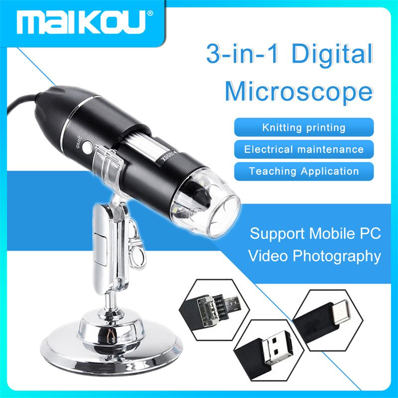 3 In 1 USB Digital Microscope