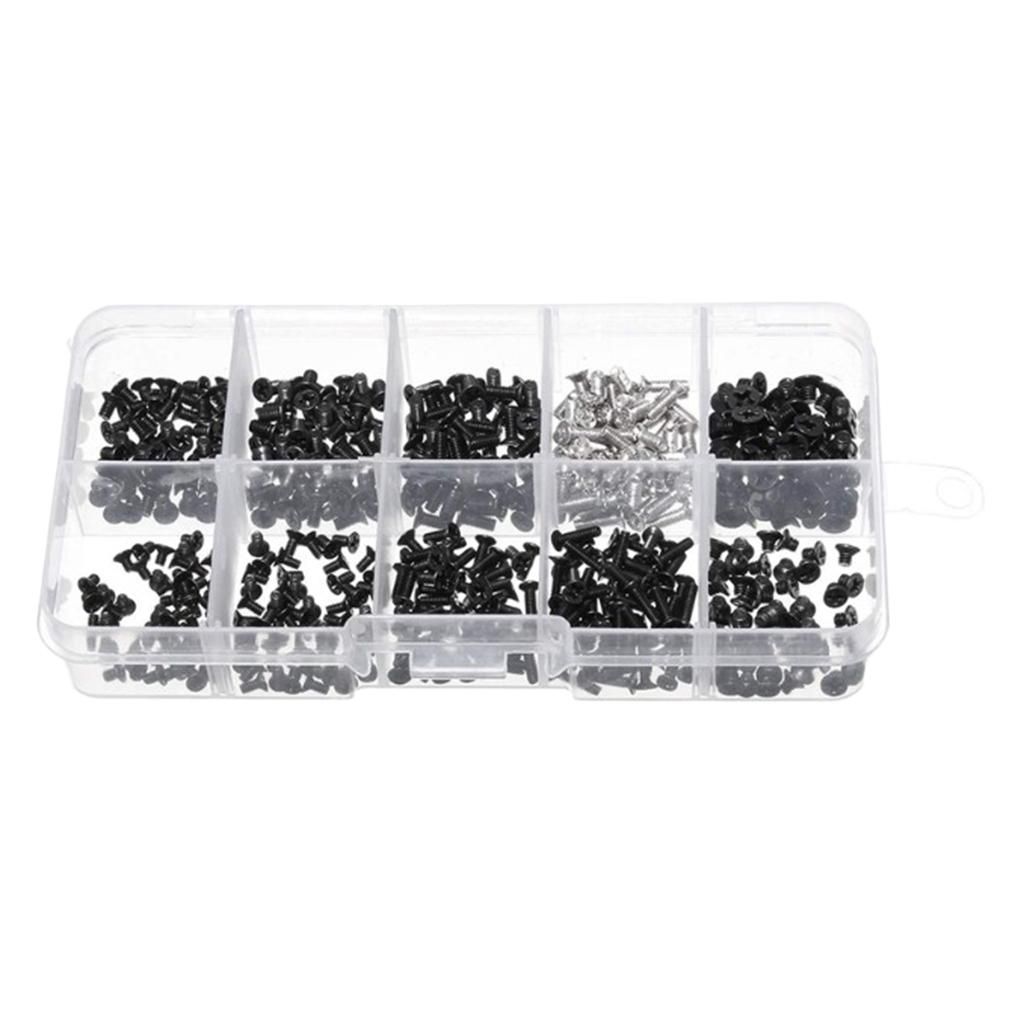 Laptop Computer M2/M2.5/M3 Machine Screws Kits HSS Fit For HP Dell
