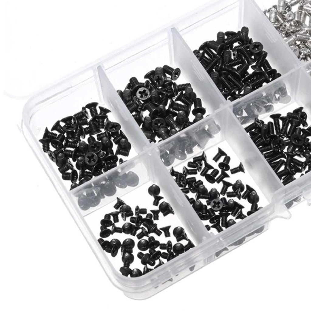 Laptop Computer M2/M2.5/M3 Machine Screws Kits HSS Fit For HP Dell