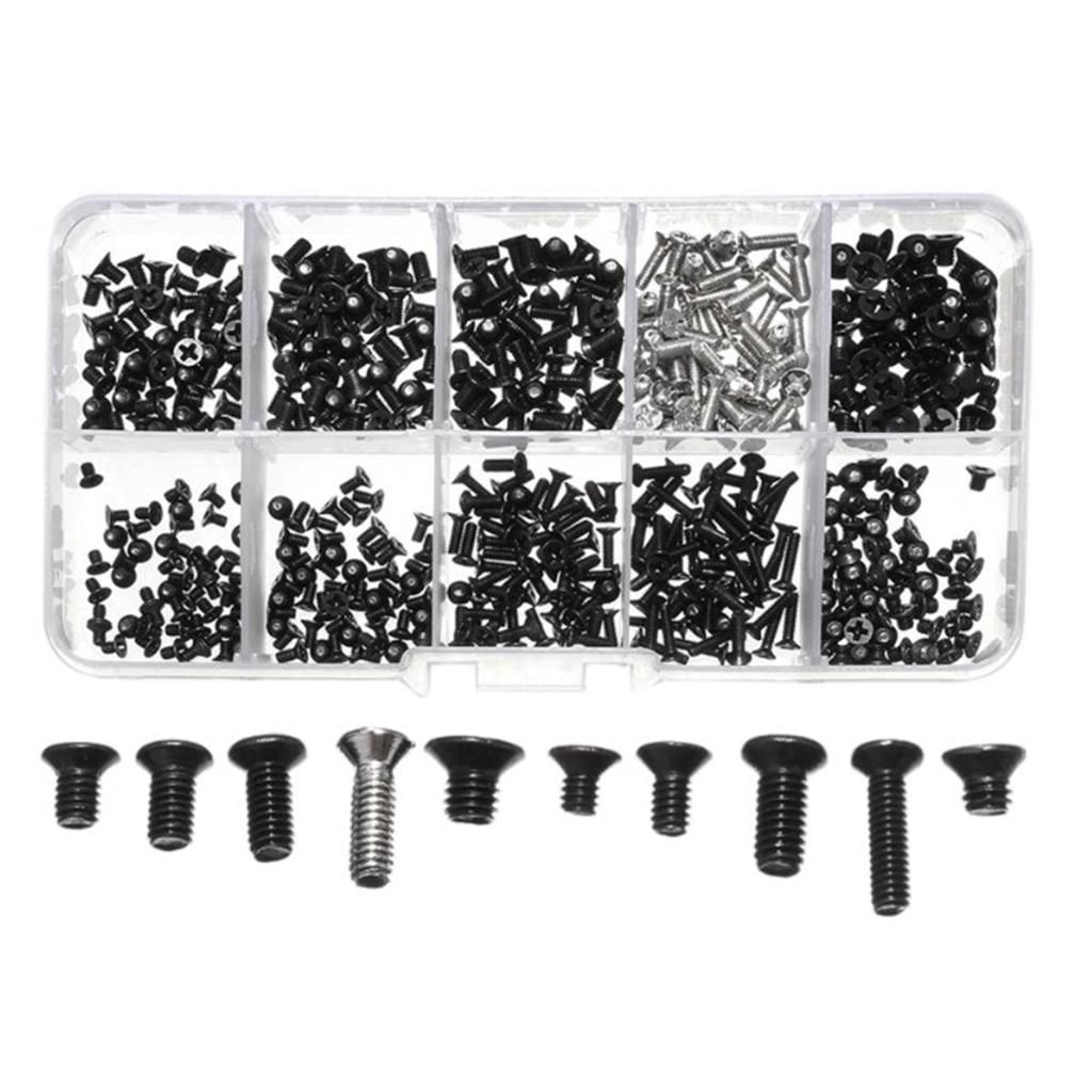 Laptop Computer M2/M2.5/M3 Machine Screws Kits HSS Fit For HP Dell