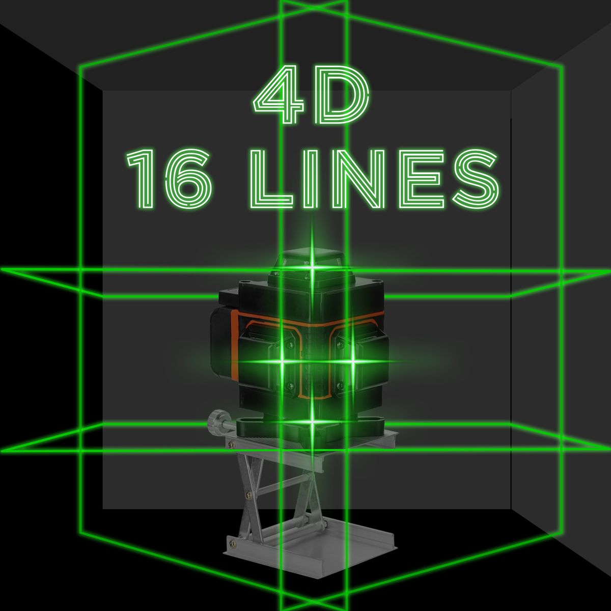Multifunctional 16 Lines Self-leveling Level Tool With 1.2M