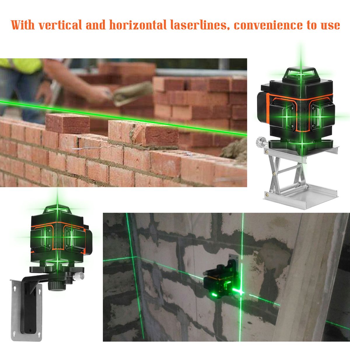 Multifunctional 16 Lines Self-leveling Level Tool With 1.2M