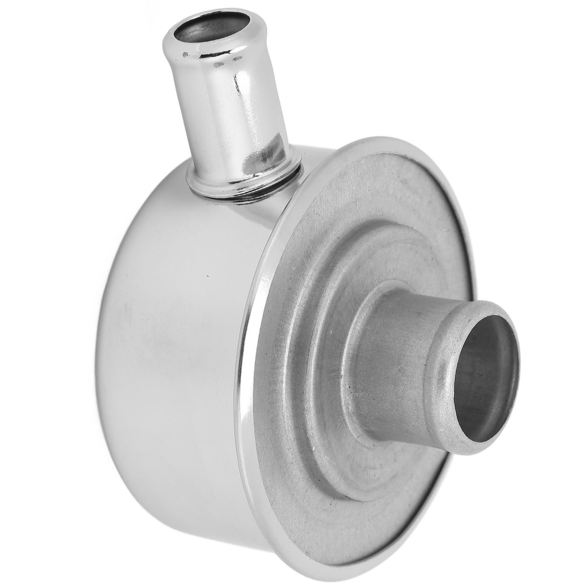 Round Valve Cover Breather Push In Style Highly Polished