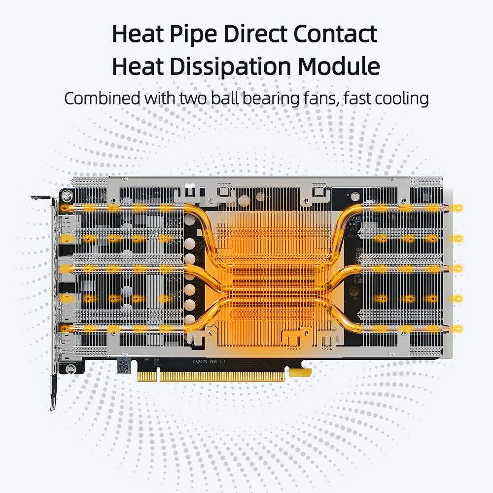 Peladn RTX2060 6G Gaming Graphics Card 6G/192bit/GDDR6