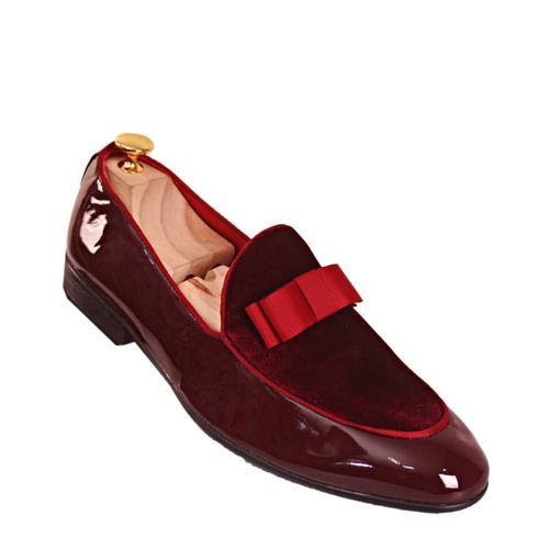 Men New 2021 Work Suede Shoe - Red